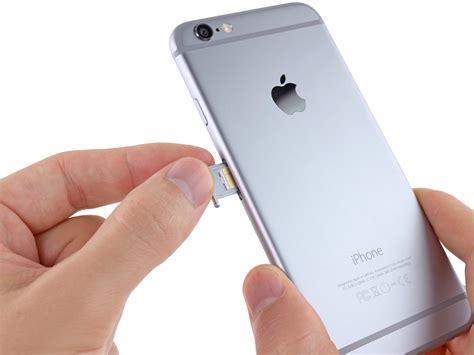 replacing sim card in iphone.